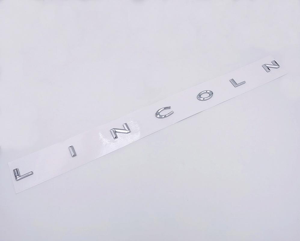 

English Letter Rear Emblem Sticker for Lincoln Navigator MKX MKZ MKC Adventurer Aviator