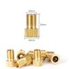 YFFSFDC Valve Conversion Adapter Presta to American Brass Conversion Adapter