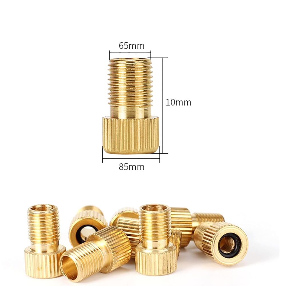YFFSFDC Valve Conversion Adapter Presta to American Brass Conversion Adapter