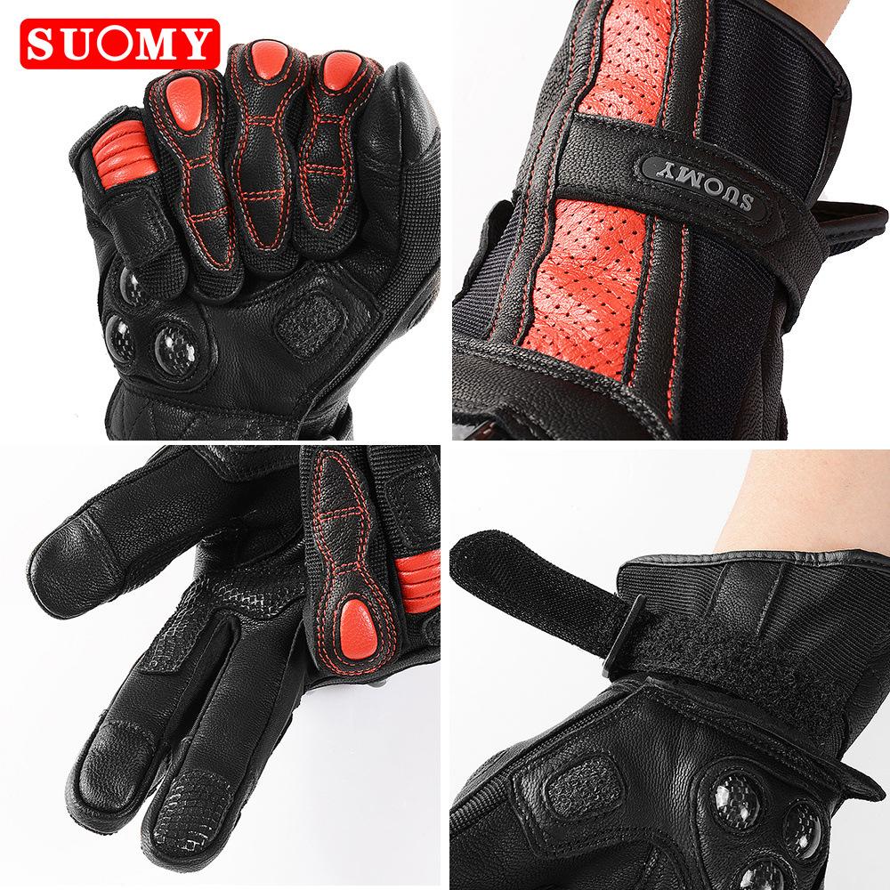 All-finger gloves, electric vehicle thermal protection, four-season personalized riding breathable gloves