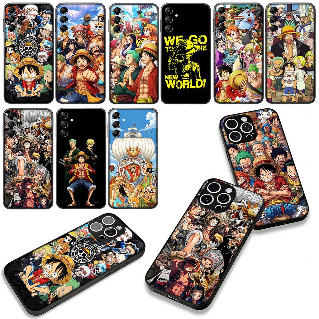 Phone Cover Roronoa Zoro Sanji Luffy One Piece for Apple iPhone 17 16 11 Pro XS Max XR 6 7 8 Plus + 16E SE 2020 Air 5 8+ Case