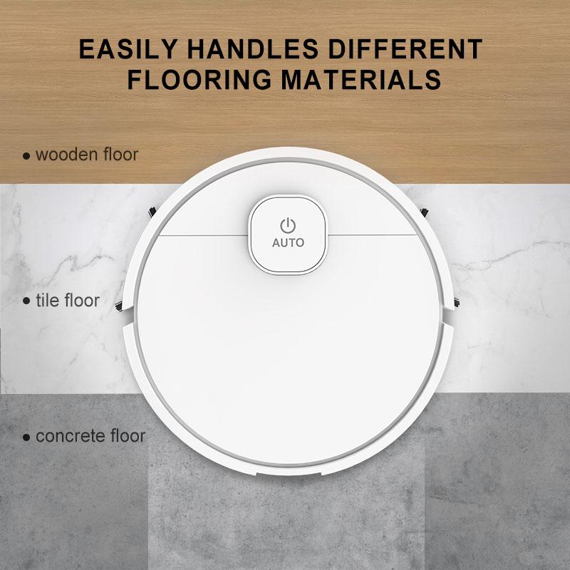 Saugroboter Intelligentes Heimladen Automatisches Kehren Wischen Roboter Interaktive Funktionen für Sauberkeit