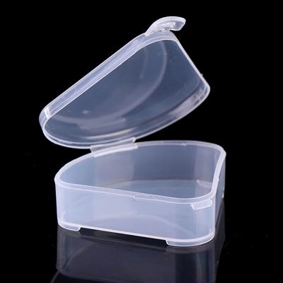 Portable Triangle Sponge Transparent Cosmetic Bag Makeup Puff Box Storage Case