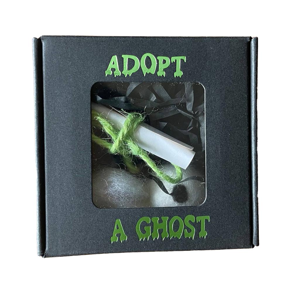 Cute Pocket Ghost Plush Toy, Adopt A Ghost Cute Halloween Pocket Ghost Plush Toy Felt Little Ghost Gift Box For Family Kids Gift