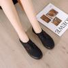 2025 Damen Slip-on Canvas Sneaker Leicht Rutschfest Atmungsaktiv Einfarbig Freizeitschuhe für Teenager Bequeme Laufschuhe