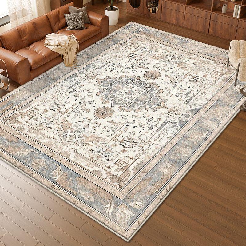 Bohemian Non-slip Large Rugs for Living Room Customizable Easy Clean Study Decoration Carpet Fluffy Sofa Tables Mat Washable