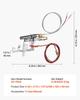 Gas Pilot Assembly, OE 14D0477, LPG8404, SRV14D0477 Fireplace Gas Pilot Assembly Kit, LPG Ignition Replacement, Compatible with Lexington Forge,