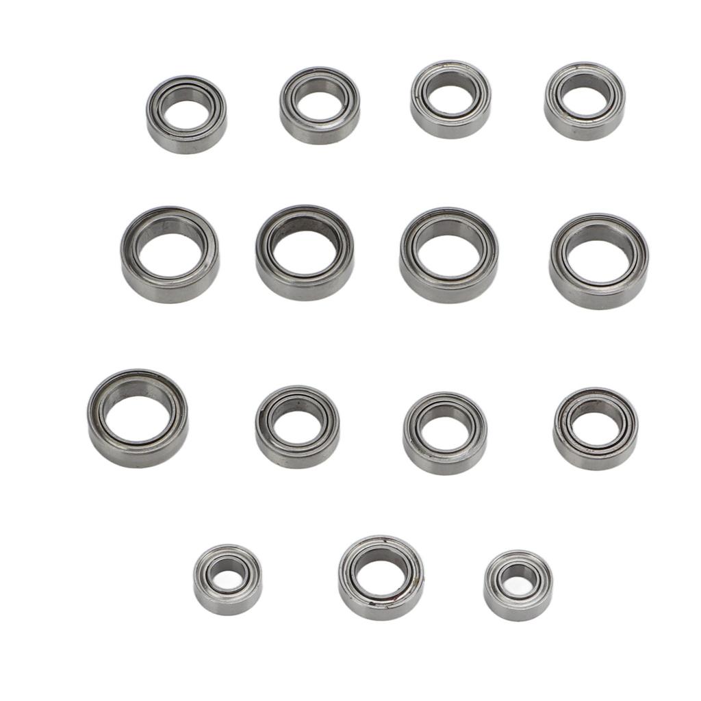 15KS RC Auto Kuličková ložiska Nerezová kuličková ložiska Sada pro Traxxas LaTrax Teton 118 RC Náklaďák