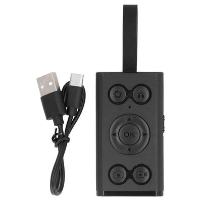 Telecomando Bluetooth 9 tasti fotocamera selfie clicker video scorrimento app libro pagina turner per telefono