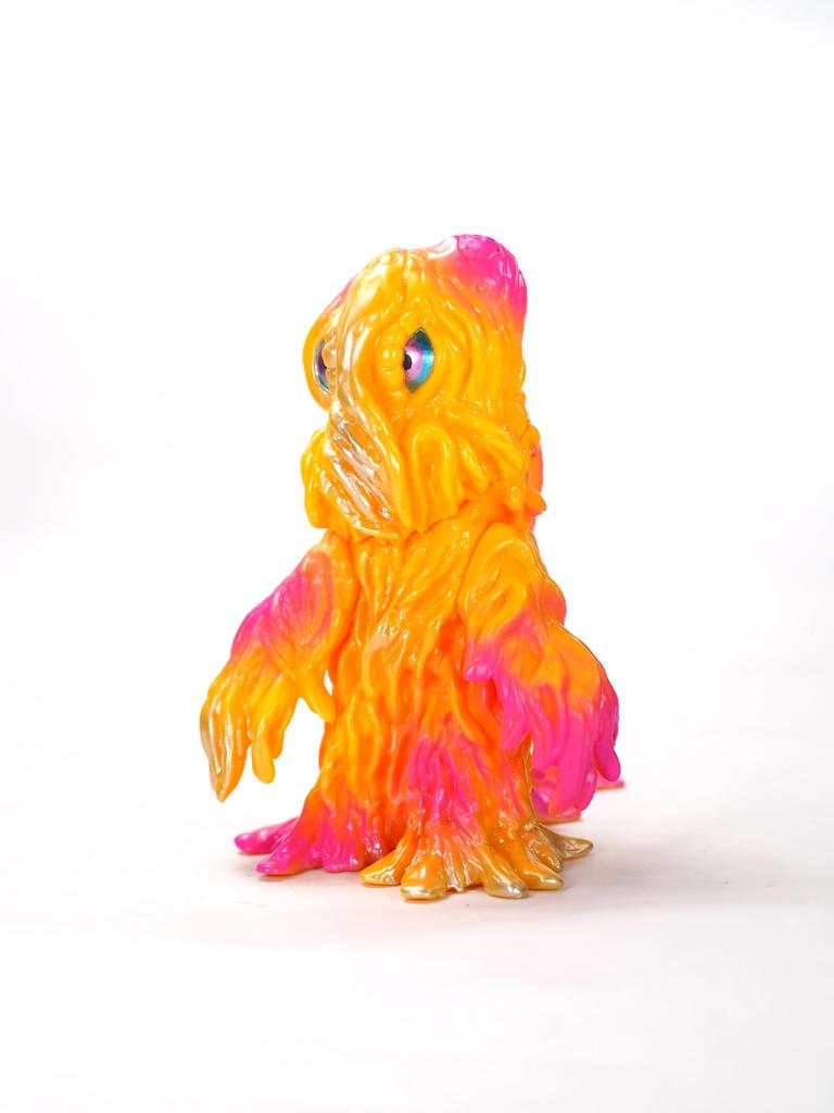 CCP Middle Size Series 8th Hedorah Pop Yellow PVC Painted Complete Figure Non-scale