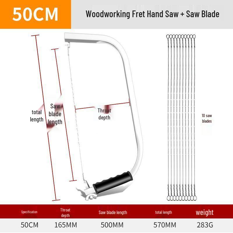Multifunctional Woodworking Jigsaw & Universal Hand Saw