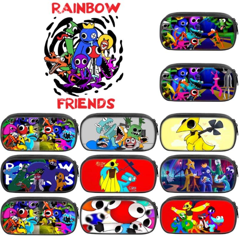 Friends Rainbow Pencil Case Large Capacity Stationery School Bag Student Kids