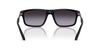 EMPORIO ARMANI matte 50018G57 0EA4244U sunglasses, black, grey, gradient, 57mm,