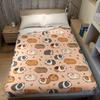 Cute Guinea Pig Flannel Blanket Warm Soft Halloween Christmas Couch Warm Cozy Decorative Decor Gift For All Season