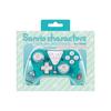 Allone Wireless Gaming Controller Sanrio Characters Hangyodon X 6 X Cm Compatible with Turquoise Blue Both Wired and Wireless Possible Popular