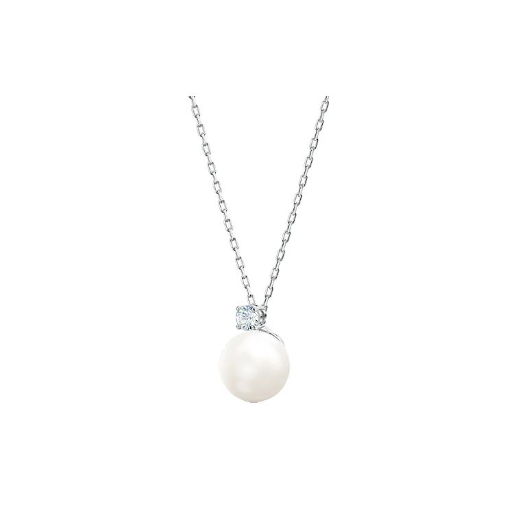 Swarovski Treasure Pearl Imitation Crystal Pearl Necklace Women necklace White 5563288 Box+Shopping Bag