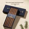 Tang Zong Kuai Natural Ironwood Chopsticks - 10 Pairs