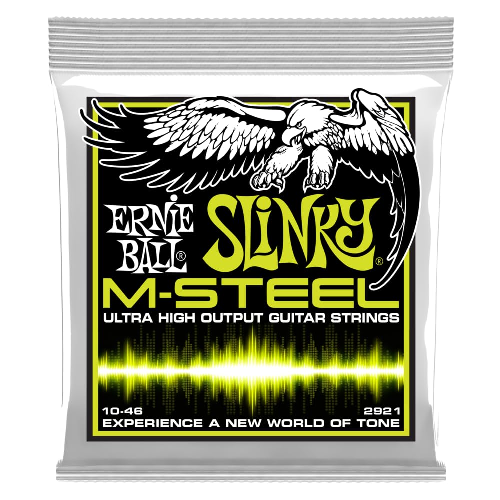 ERNIE BALL 2921 Electric Guitar Strings REGULAR SLINKY [Authentic] (10-46) M-STEEL
