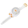Fan Watch with Comfortable Strap USB Rechargeable Cute   Shape Wrist Watch Fan for Kids Indoor Outdoor Use