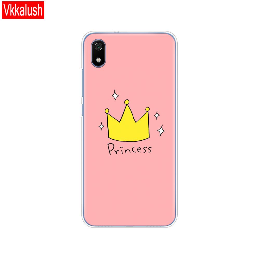 Silicon Case For Xiaomi Redmi 7a Cases Full Protection Soft Tpu Back Cover For Redmi 7 A Bumper Phone Shell Bag Coque