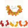 Pendant Maple Christmas Leaves Lighted Fall Garland 102030 Led String Lights