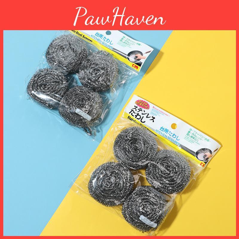 Durable 201 Stainless Steel Wire Scrubbers For Pots Pans And Utensils Cleaning