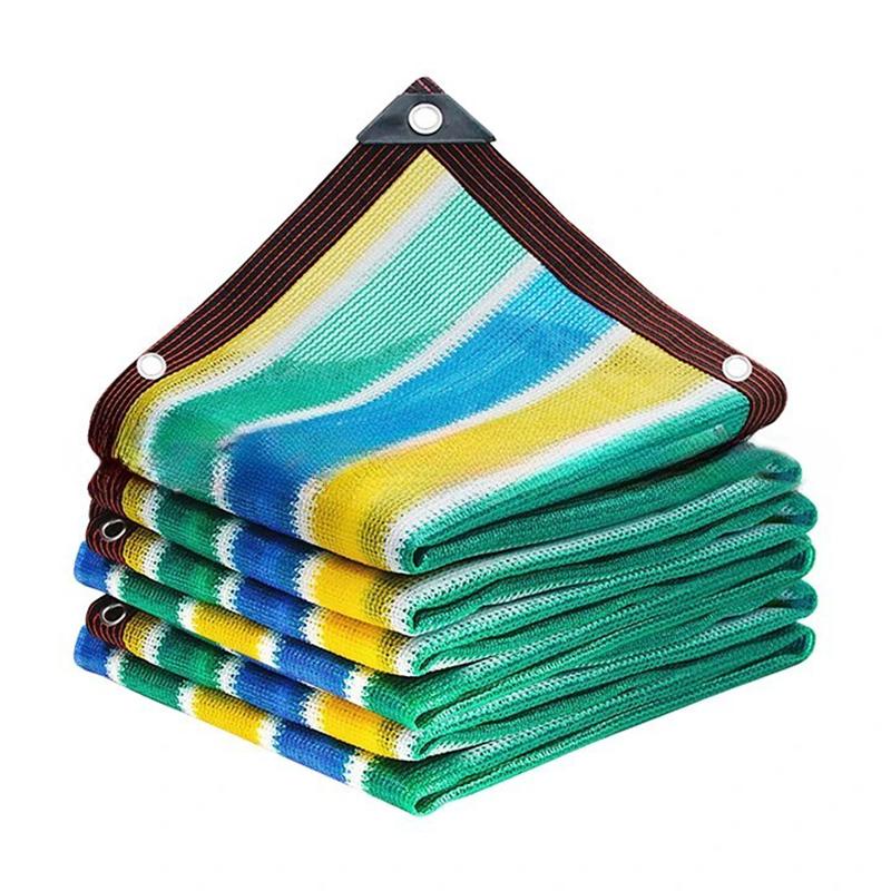Mehrere Größen Sommer Sonnenschutznetz Garten Sonnenschutz UV-Schattiersegel Outdoor Camping & Auto Sonnenschutz Atmungsaktives Netz