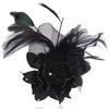 Retro Tuch Kunst Feder Brosche Pins Strass Stoff Blume Corsage Anstecknadeln Handgemachten Schmuck Hochzeit Party Zubehör