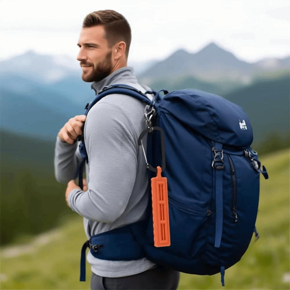 with Carabiner Screwdriver Bit Storage Organizer Portable Shank Holder Drill Bits Storage Case Plastic Screwdriver Bit Holder