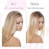 2pcs Wind Shaping Styling Comb for Fluffy Bangs No-Trace Hair Root Lifting Clips