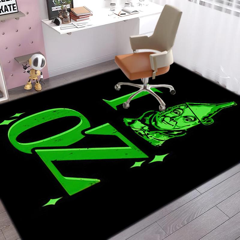 1PC The Wizard of Oz Rug - Home Decoration Carpet For Living Room Bedroom Flooring Computer Chair Area Rug