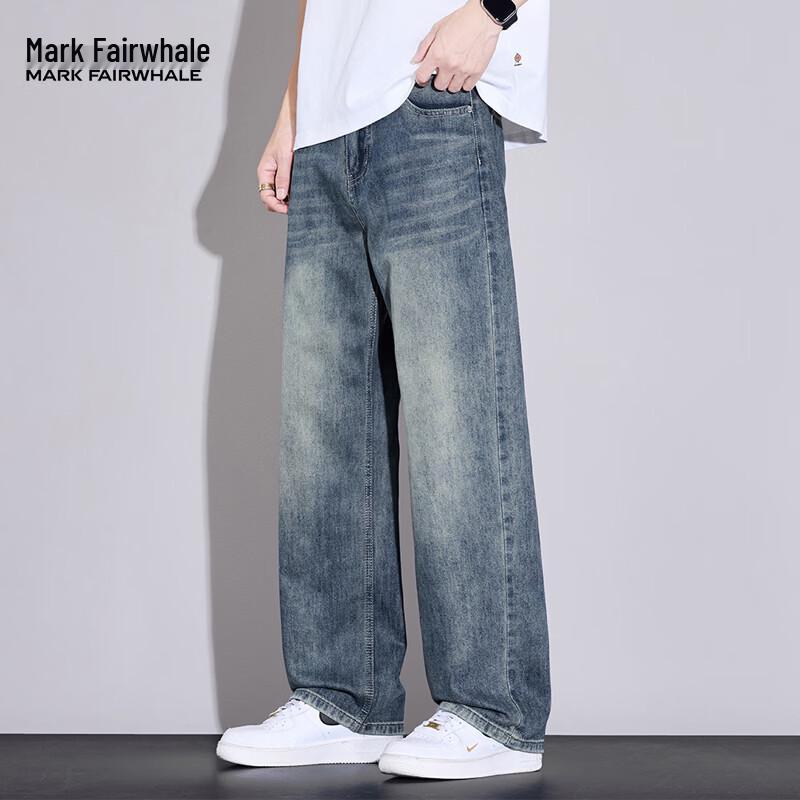 MARK FAIRWHALE Men s Summer Loose Fit Casual Pants L