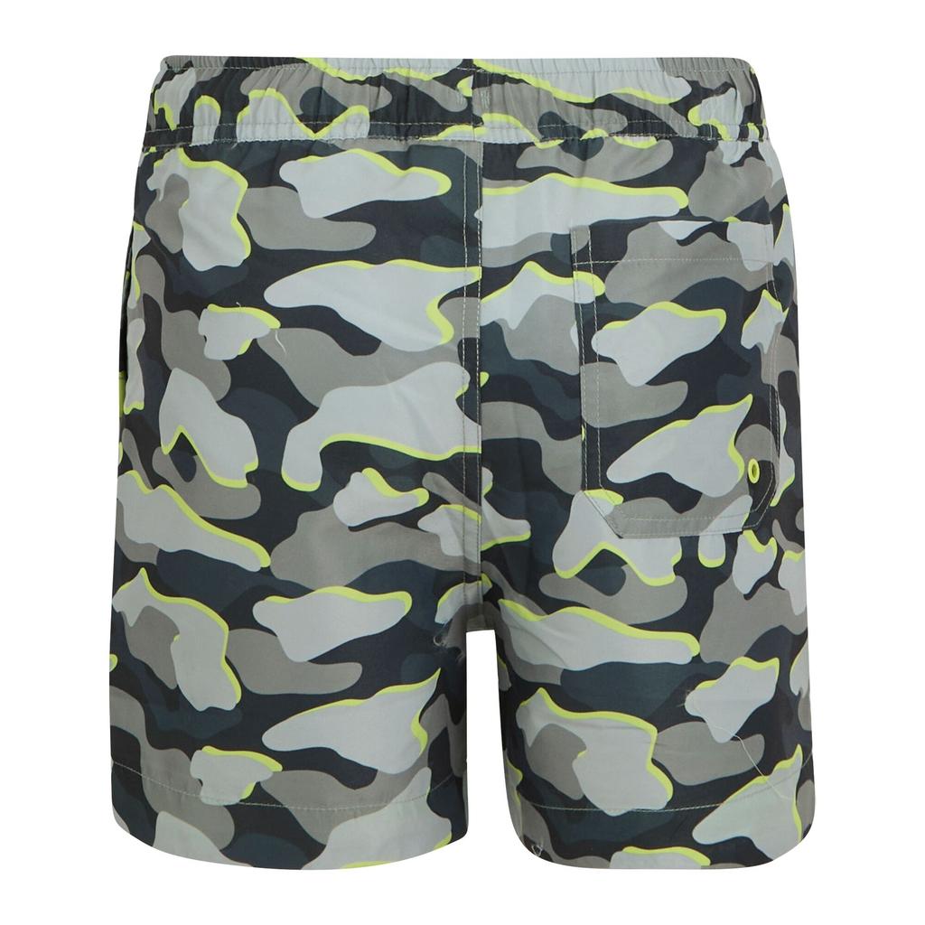 Regatta Childrens/Kids Skander Camo Swim Shorts