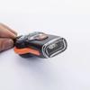 Multifunctional 7-in-1 Survival Whistle with LED Light, Thermometer, and Compass