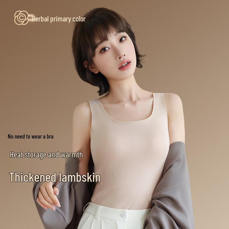 

Женский терможилет из овечьей шерсти с нагрудной вставкой L