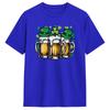 St Patricks Day Beers Funny Irish Pub Saint Paddys TShirts Male Cotton Crew Neck Oversized Clothes Short Sleeve Tshirt