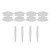 8Pcs Clear Car Door Bowl Handle Film Anti-scratch Protection Sticker Accessories
