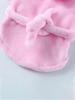 1pc-Pet Clothing, Dog Bathrobes, Dog and Cat Sleeping Gowns, Dog Quick Drying Bath Towels, Pet Clothing