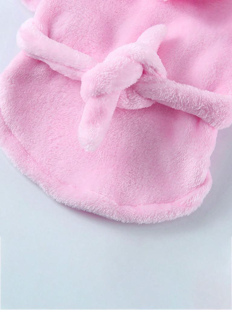 1pc-Pet Clothing, Dog Bathrobes, Dog and Cat Sleeping Gowns, Dog Quick Drying Bath Towels, Pet Clothing