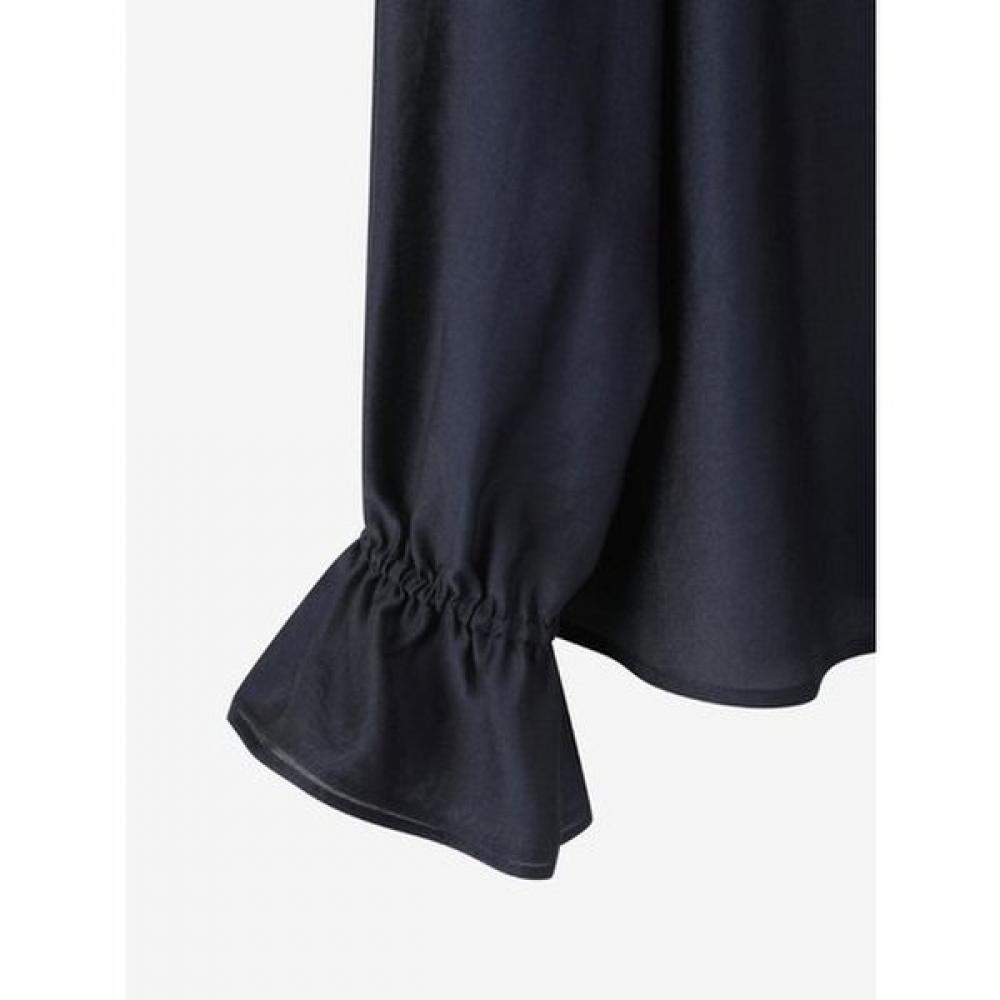 Cc Collect Double Ruffle Collar Blouse  C261msc011 