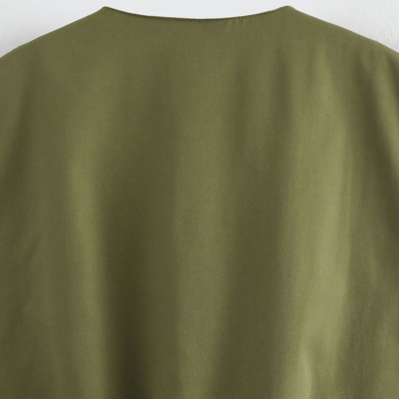 Kaslead New Women clothes Western Style Fashion Simple and Versatile 4 Colors Outdoor Vest Vest