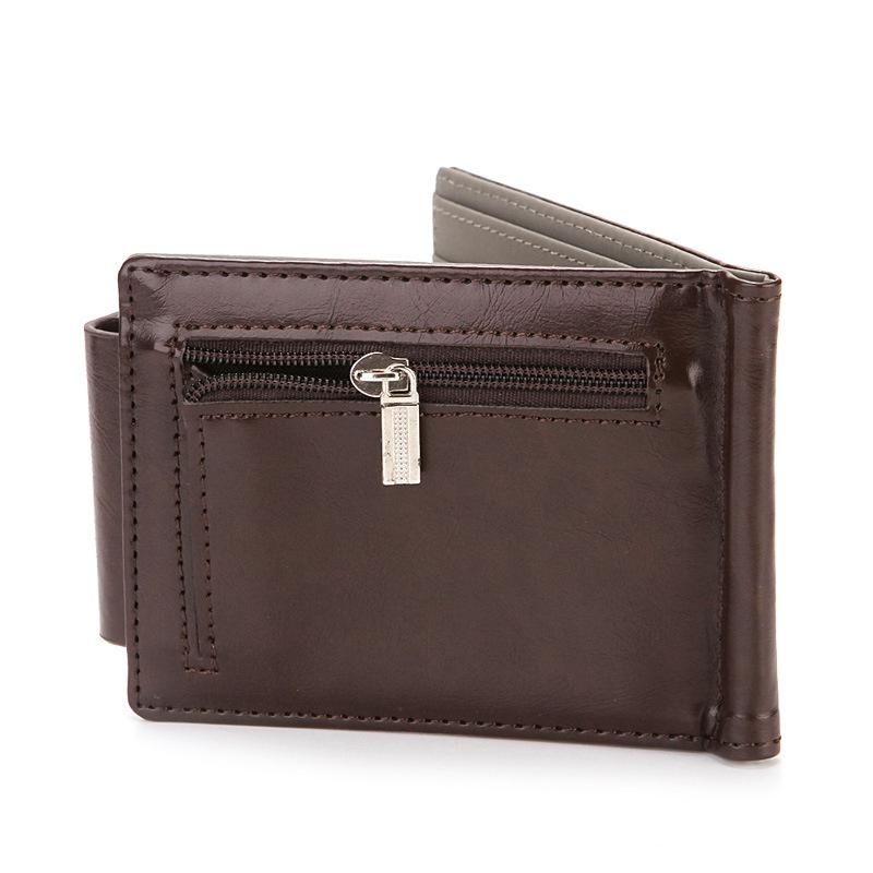 Mode Brieftasche Kreditkarteninhaber Münztüte Geldscheinklammer PU Leder Zubehör Mode Brieftasche Kreditkarteninhaber Münztüte Geldscheinklammer PU Leder Zubehör