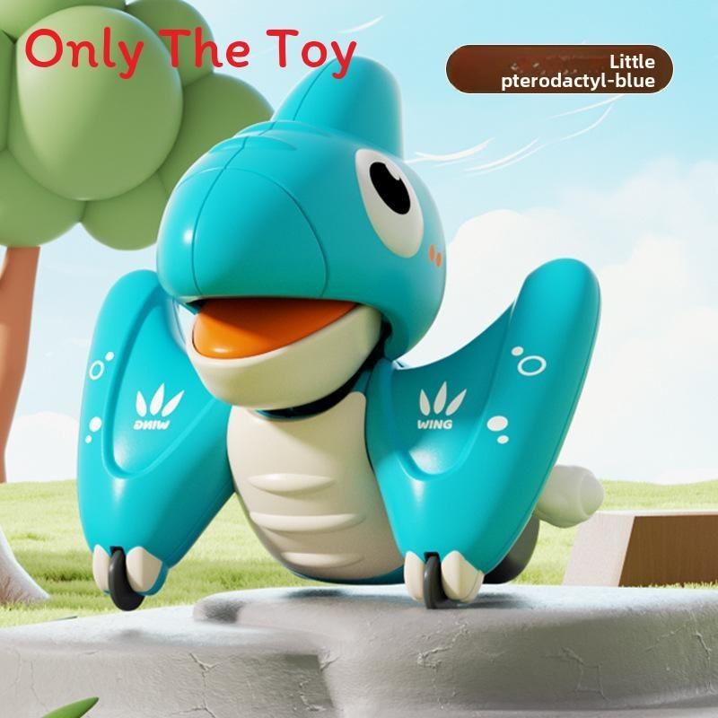Dinosaur Toy For Babies With Chaindriven Push And Crawl Learning For Toddler Development