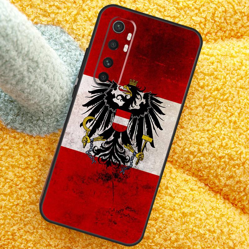 Austria Flag Case For Xiaomi 15T 14T 13T 14 15 Ultra 17 Pro Max Cover For POCO F8 F7 F5 F6 X5 X6 X7 Pro