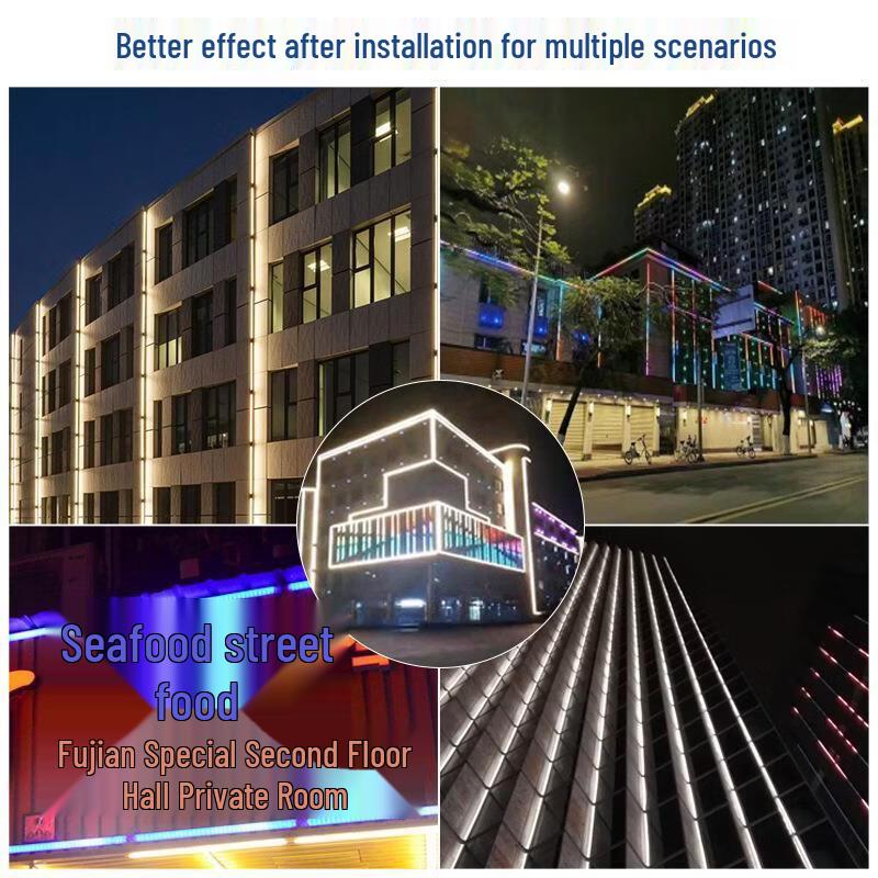Nufeng RGB DMX LED Linear Contour Strip Light