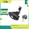 RV Cabin Door Lock: Motorhome Compression Seal, Luggage Compartment Rotary Handle Lock.