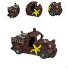 Aquarium Decoration Featuring Auto Wreck for Aquatic Habitat