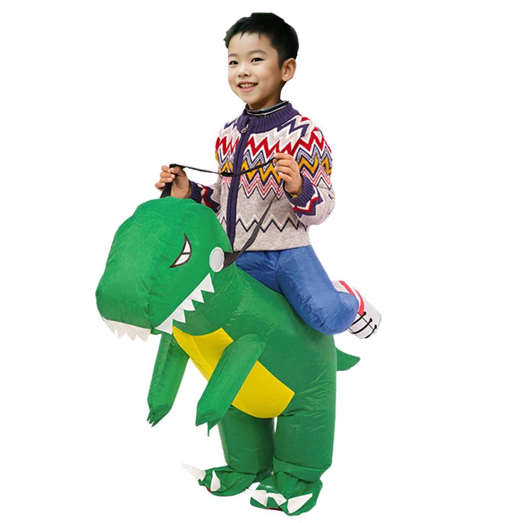 Dinosaur Kigurumi Half Body Alien Inflatable Costume Cosplay Clothes Kigurumi Alien Fancy Dress Halloween Dinosaur Monster Cosplay Disguise For Adults