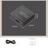 Metal To sound Processor With Fiber And 3.5mm Port For Streaming Devices In High Resolution Quality