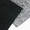 1yard Black White Color Zebra Stripes Print Flocking Mesh Fabric African Tulle Jacquard Velvet Fabrics for DIY Sewing Clothing